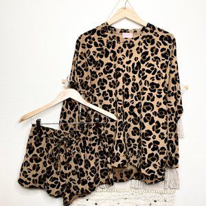 NWT SMYM Sittin Around Set Cha Cha Cheetah Size XS